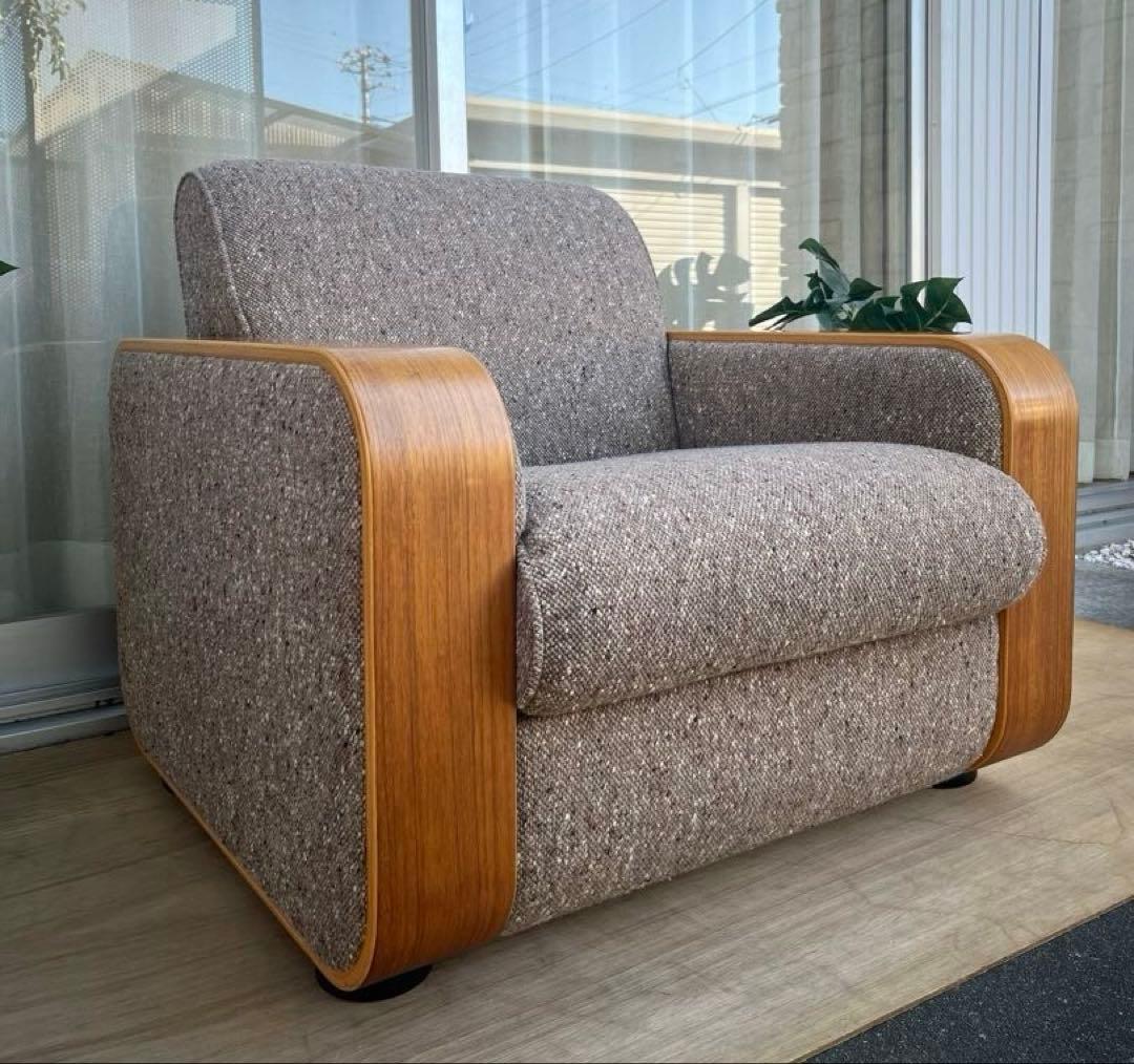 TENDO 天童木工　イージーチェア　② 1S アームチェア　シングルソファ