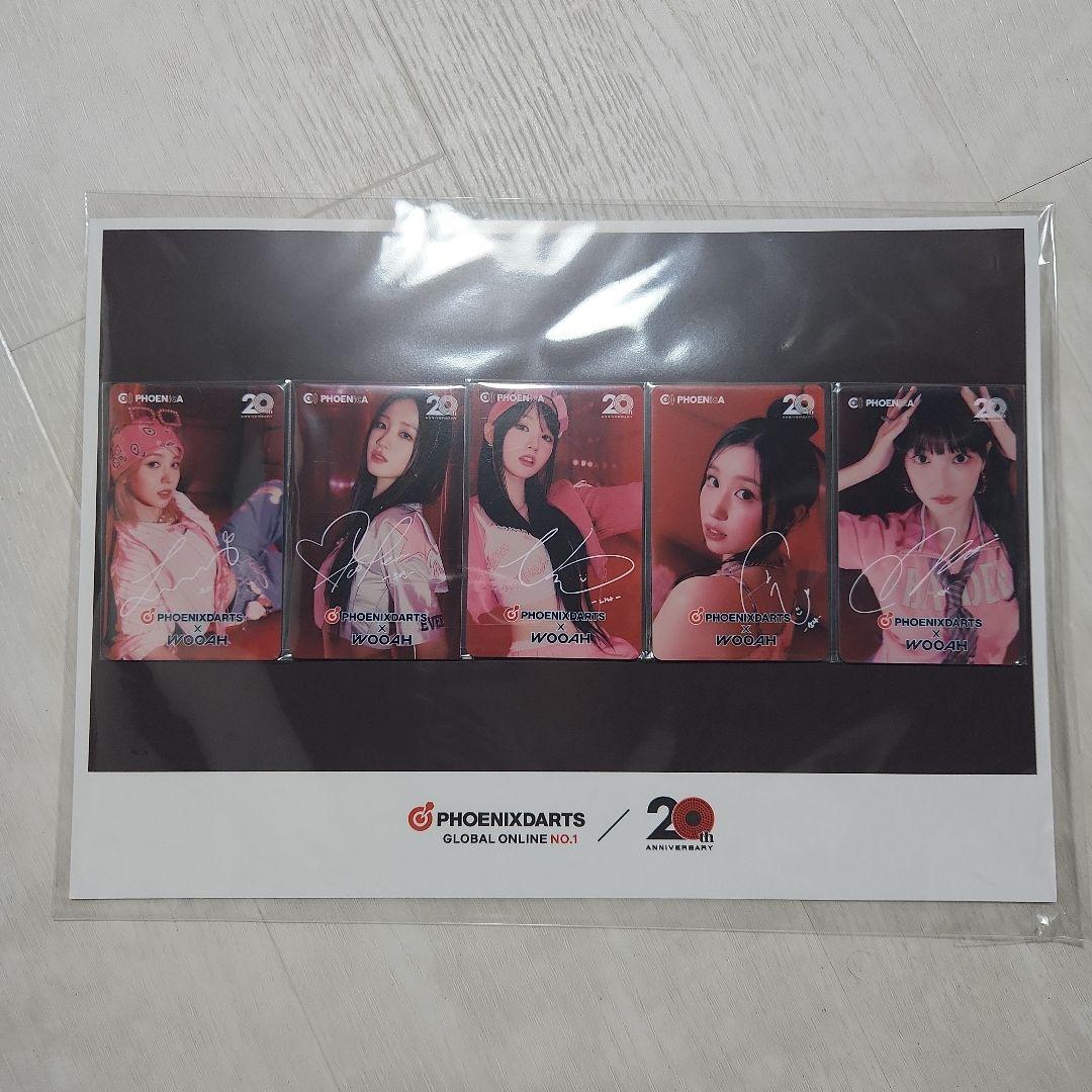 PHOENIXDARTS x WOOHAAH サイン入りカードセット
