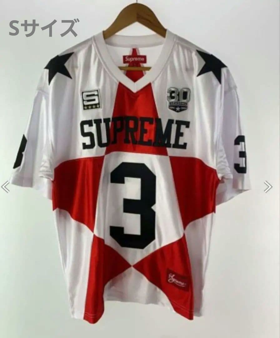 シャツ Supreme 24FW Star Football Jersey White