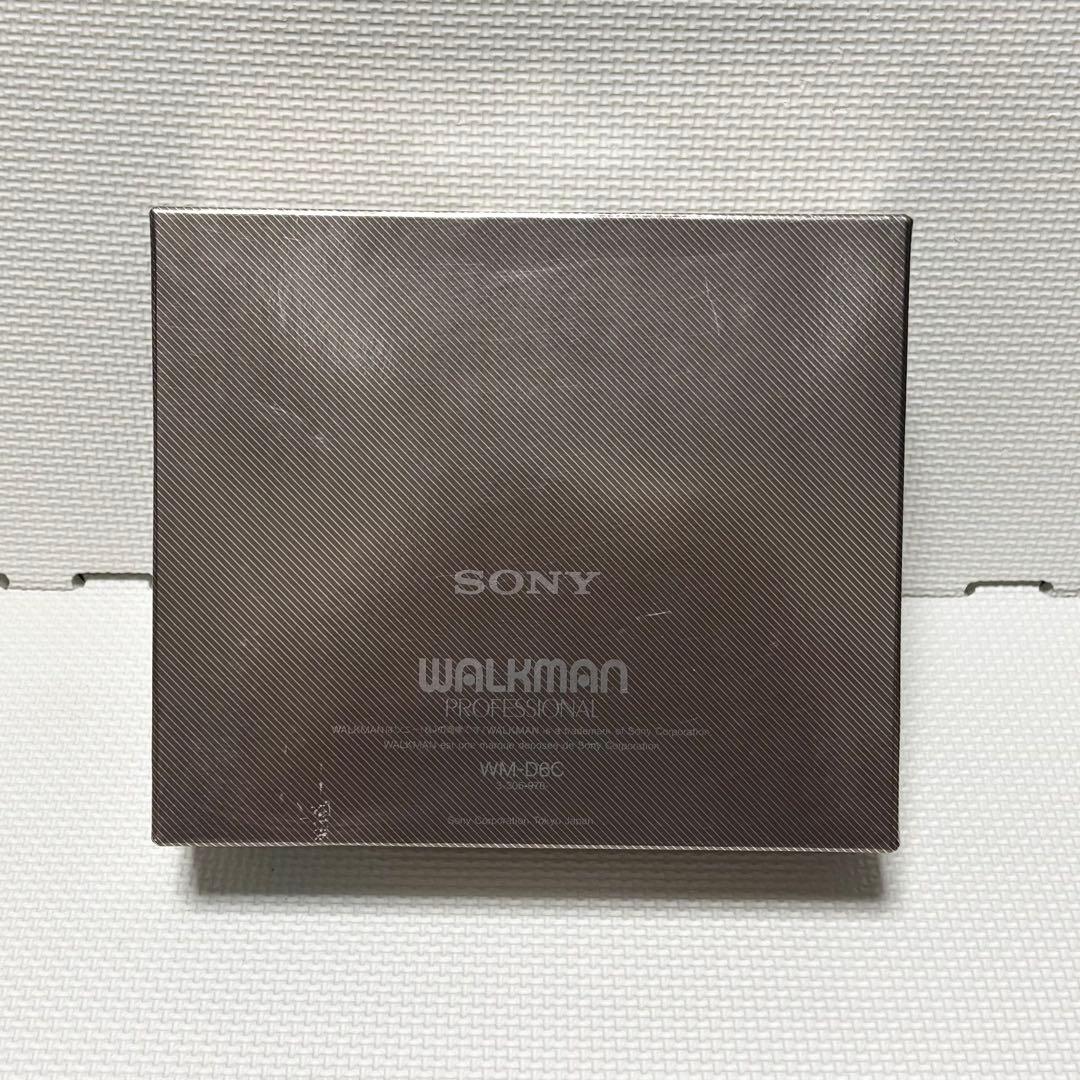 希少！SONY WALKMAN プロフェッショナル WM-D6C 外箱付き