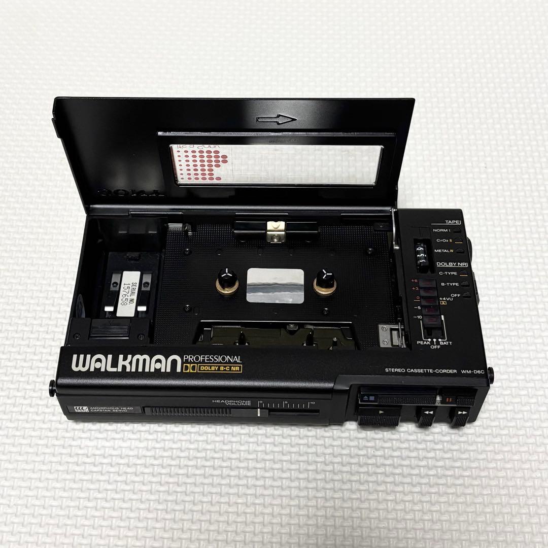 希少！SONY WALKMAN プロフェッショナル WM-D6C 外箱付き