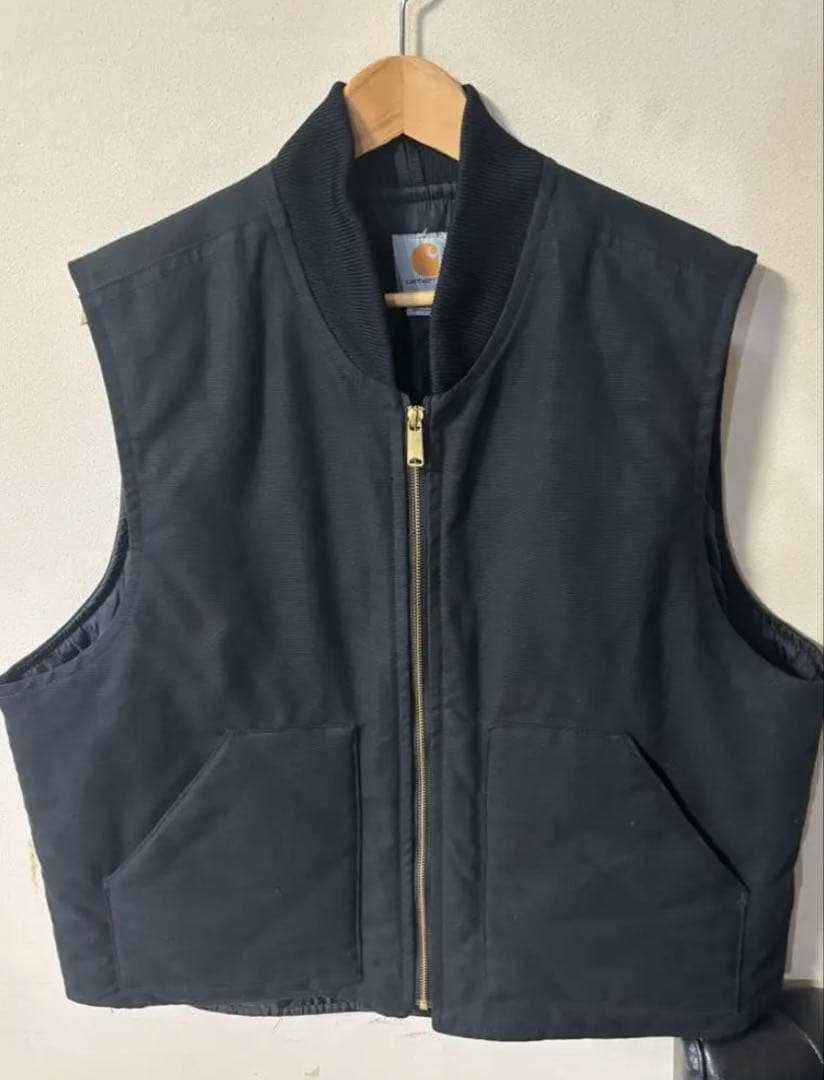 か*ん様 Carhartt ダックダウンベストV01 ブラックXL 美品