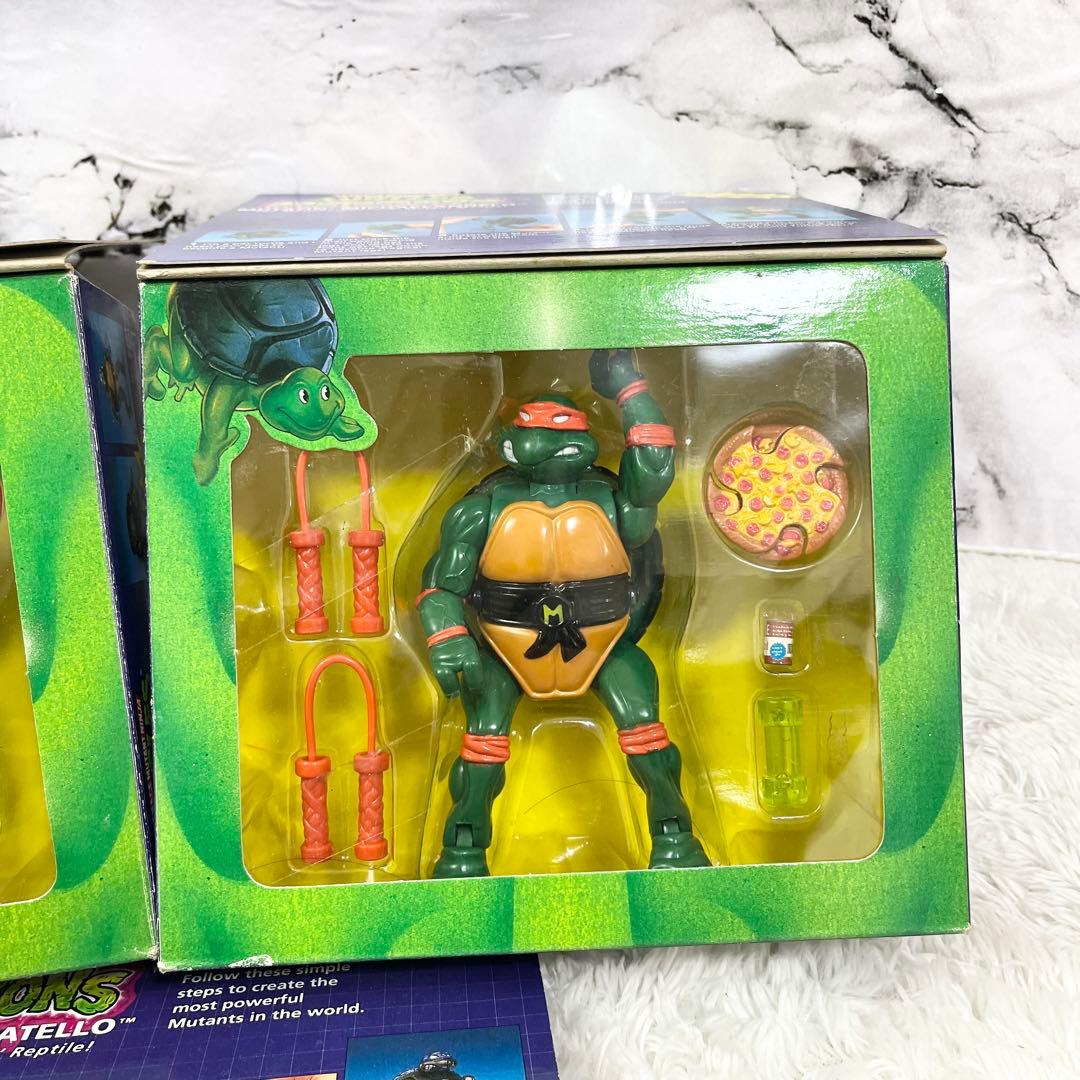 タカラ ミュータントタートルズ Mutations 3体セット