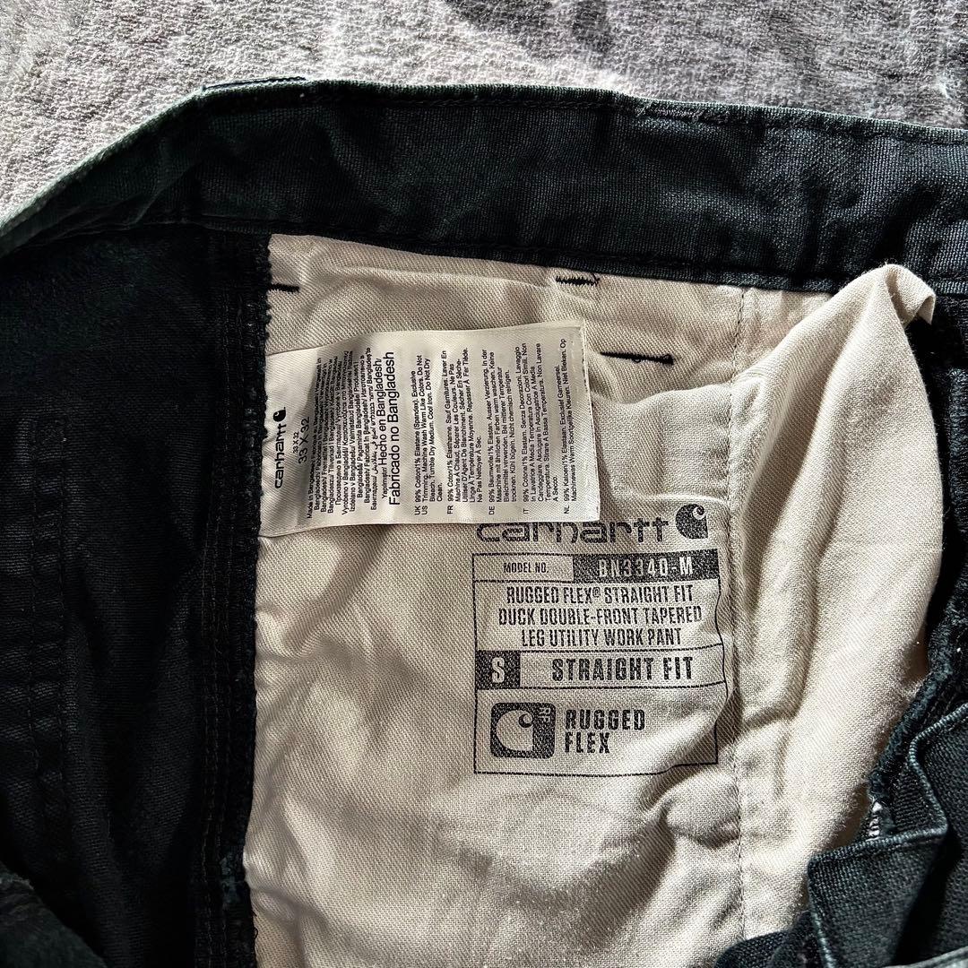 コメ欄セール！一点物 良フェード ダブルニー B134 ダック地 雰囲気系