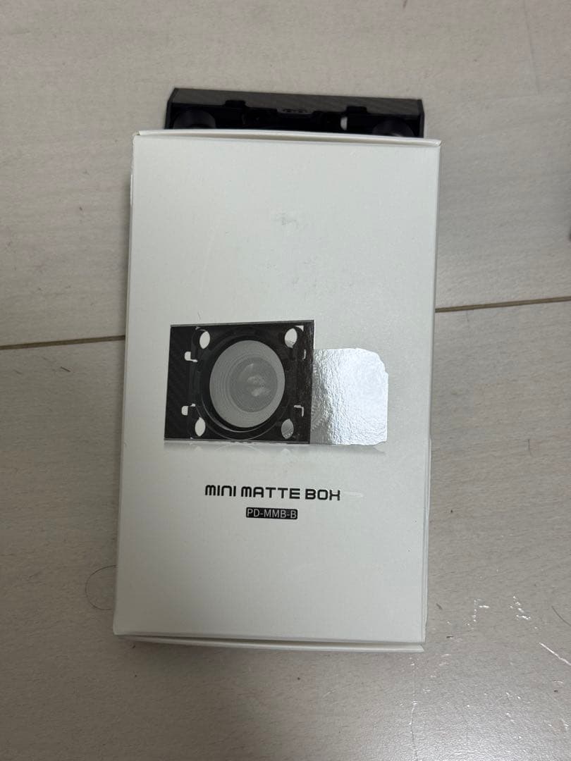 pd movie MINI MATTE BOX カーボン　NDフィルター付き