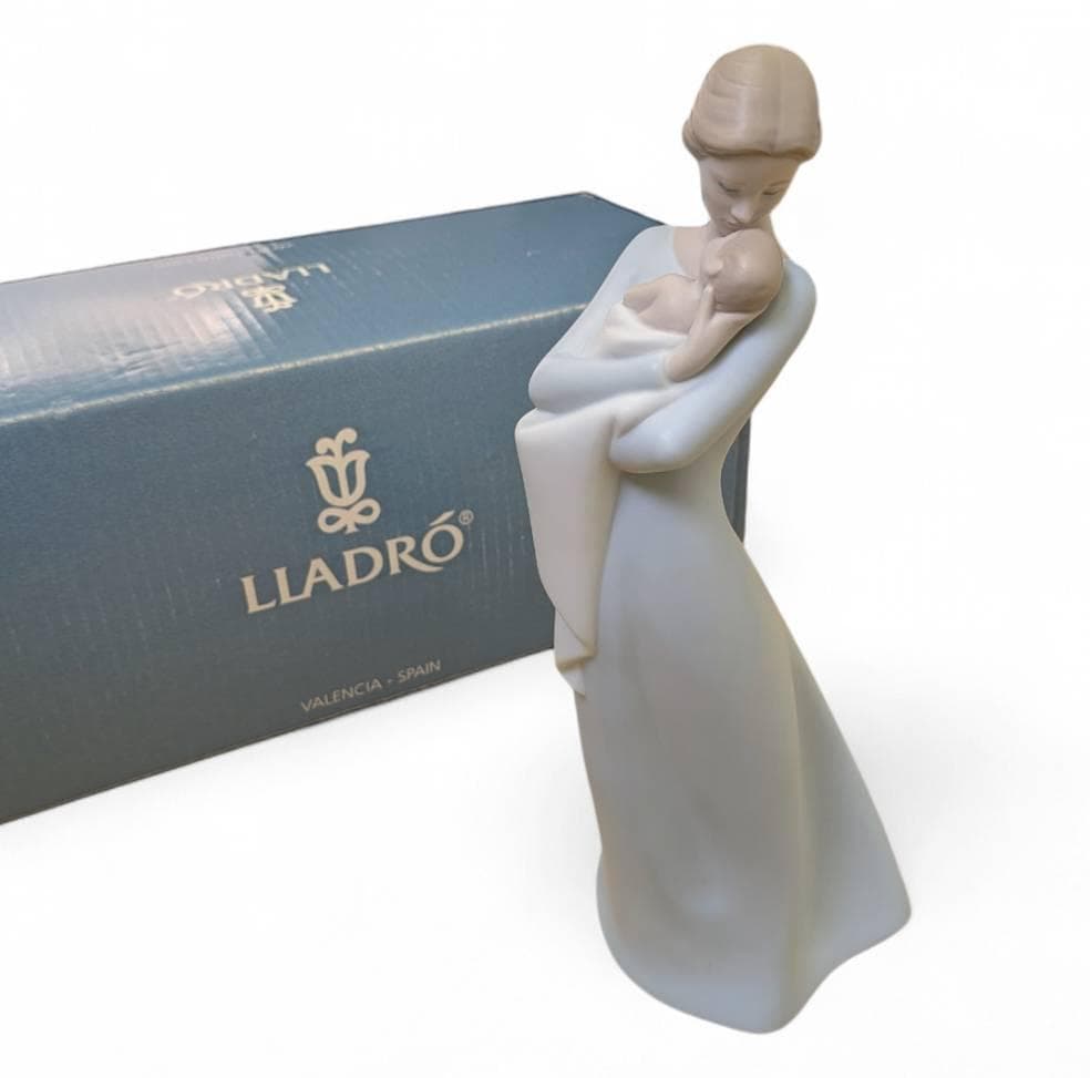 LLADRO リヤドロ 母の抱擁 フィギュリン 箱付き