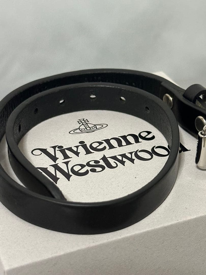 ヴィヴィアンウエストウッド　DIAMANTE HEART チョーカー　ブラック