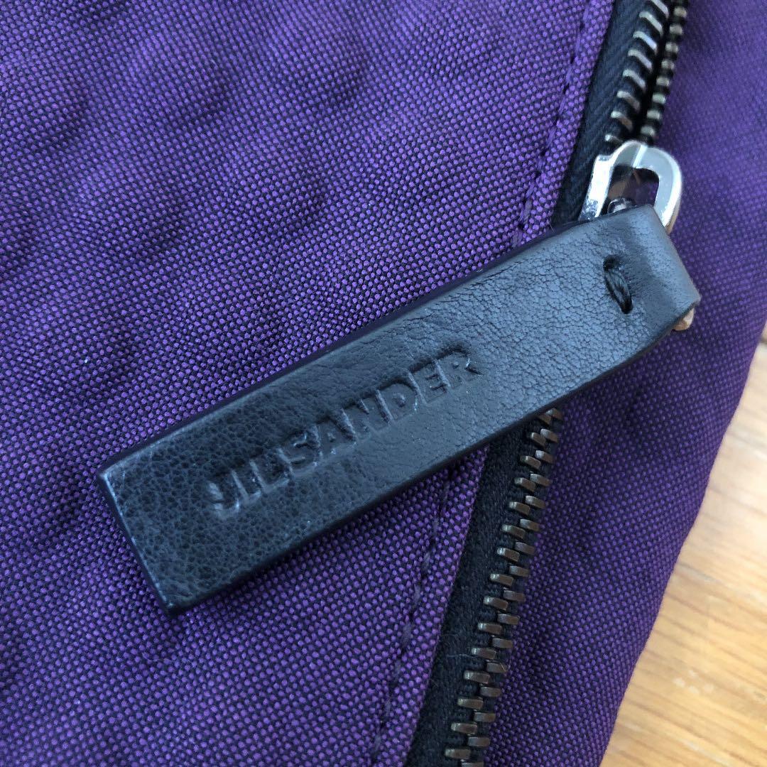 JIL SANDER エンボスドット　ビッククラッチバック