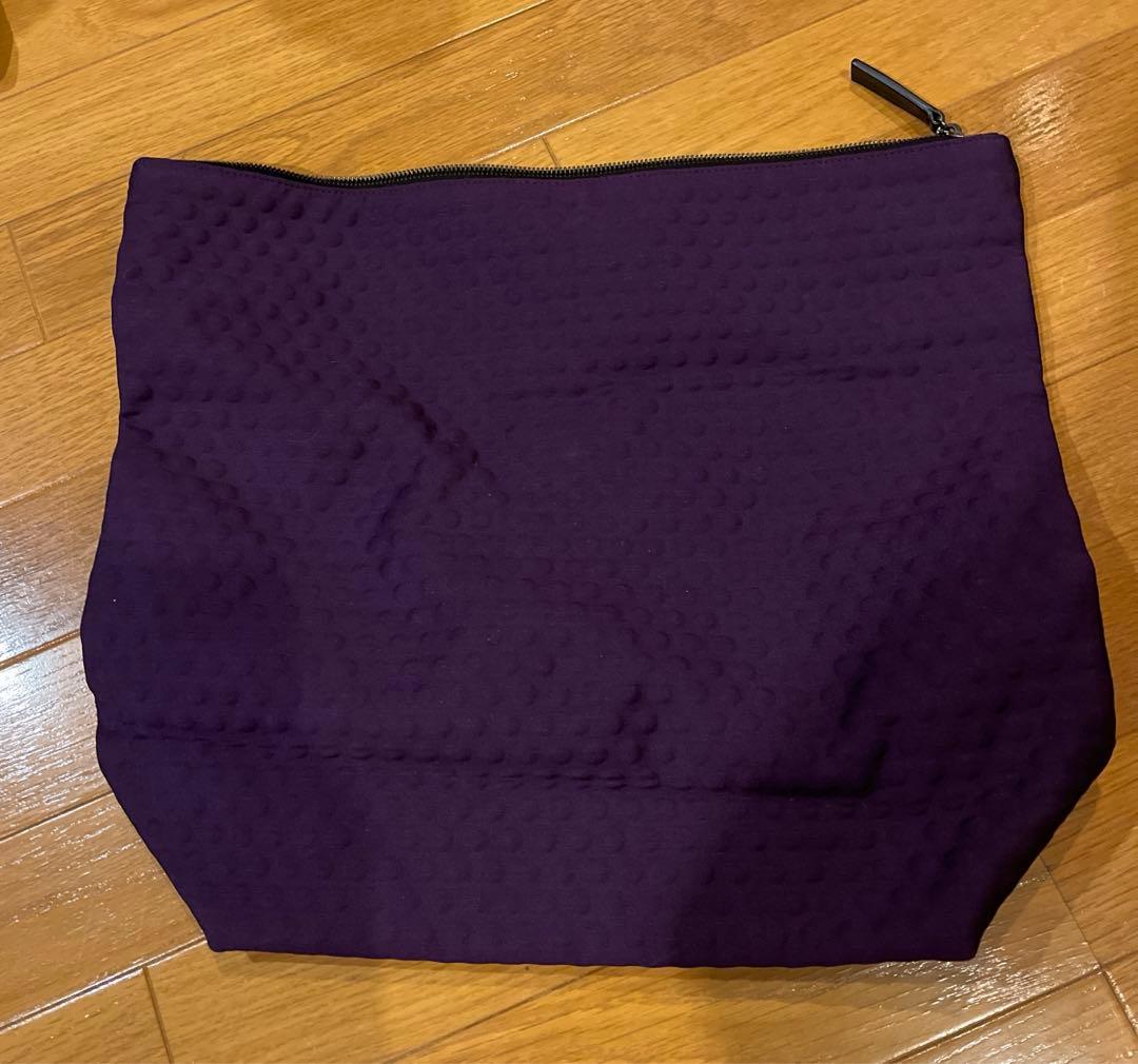 JIL SANDER エンボスドット　ビッククラッチバック