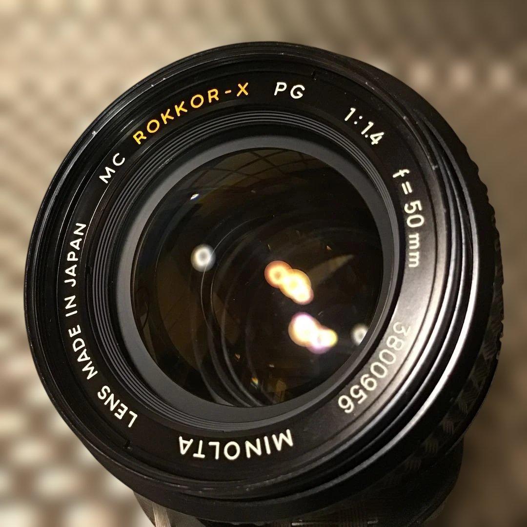 レンズ(単焦点) Minolta MC ROKKOR-X PG 50mm f/1.4