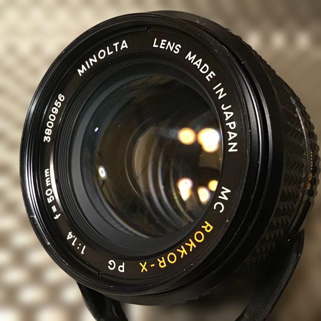 レンズ(単焦点) Minolta MC ROKKOR-X PG 50mm f/1.4