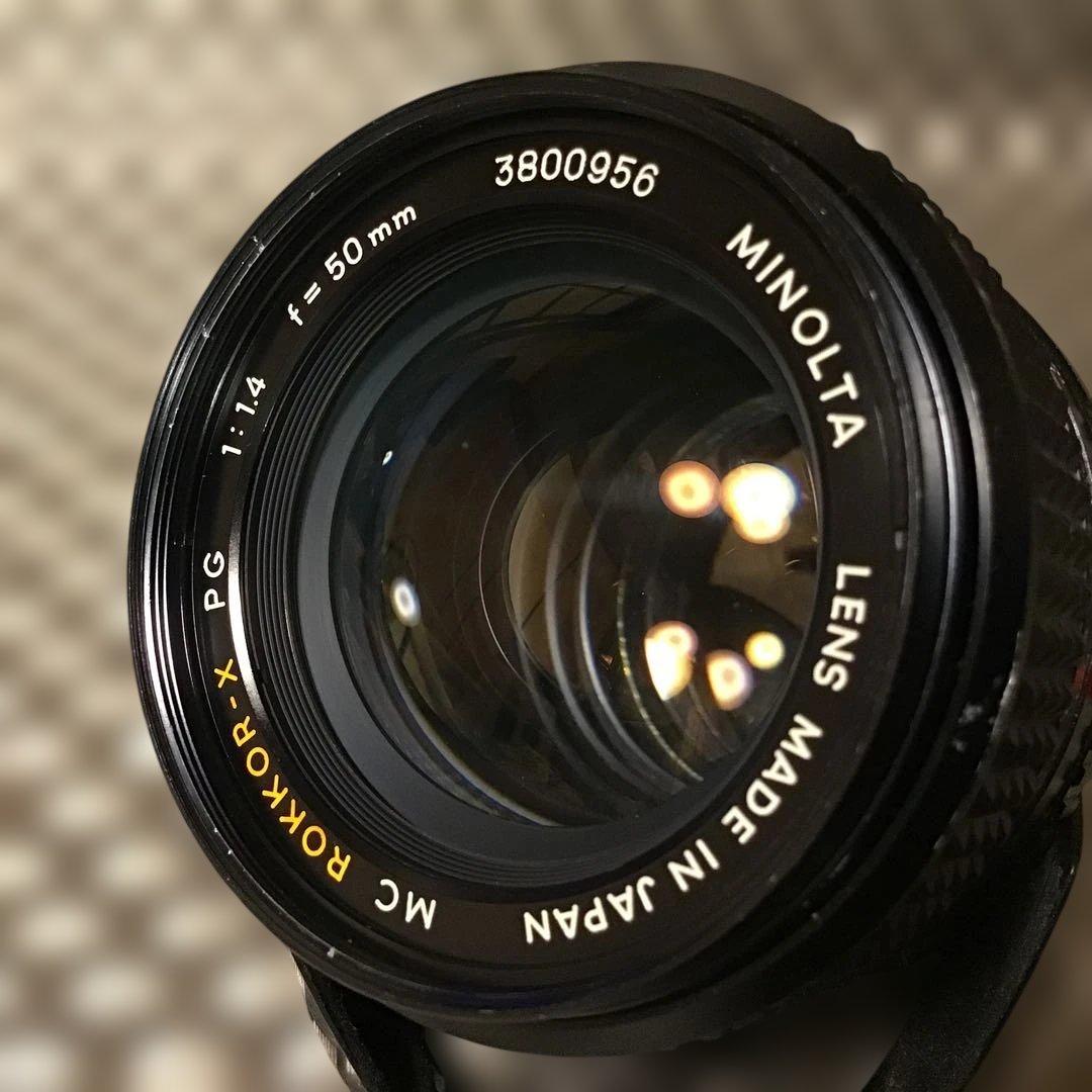 レンズ(単焦点) Minolta MC ROKKOR-X PG 50mm f/1.4