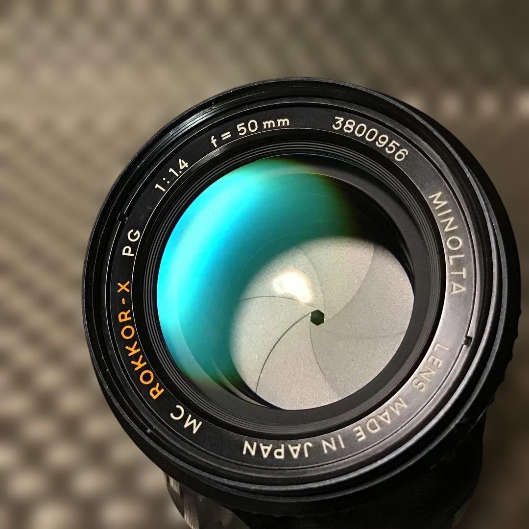 レンズ(単焦点) Minolta MC ROKKOR-X PG 50mm f/1.4