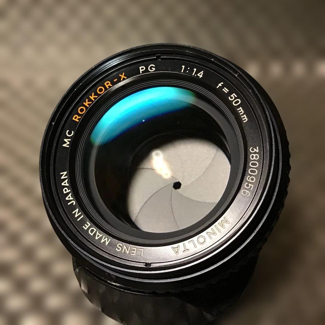 レンズ(単焦点) Minolta MC ROKKOR-X PG 50mm f/1.4