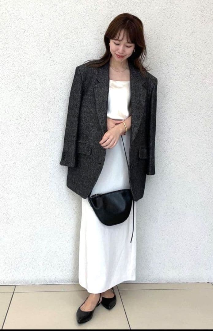 限定値下げ　plage グレー テーラードジャケット 38