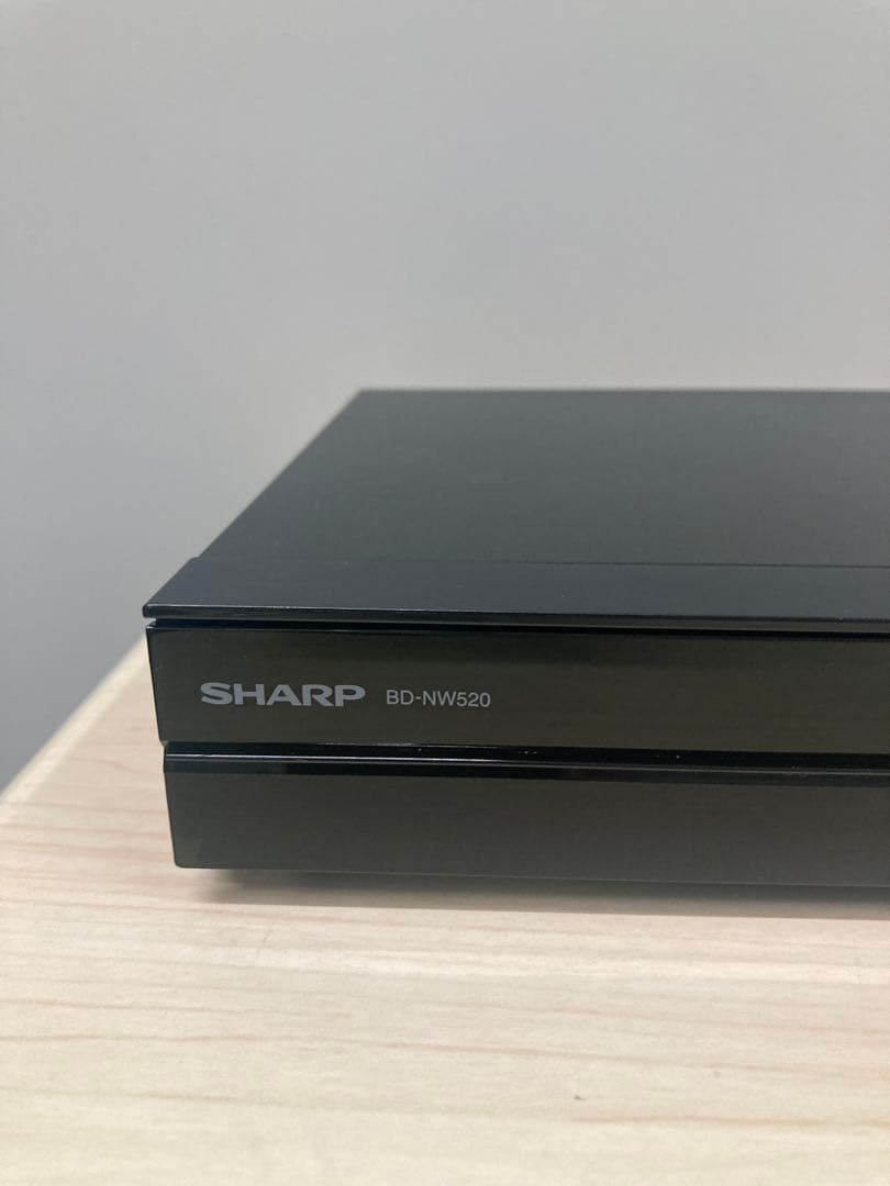 あ*ち様 動作良好　リモコン新品　シャープ　AQUOS ブルーレイ　BD-NW