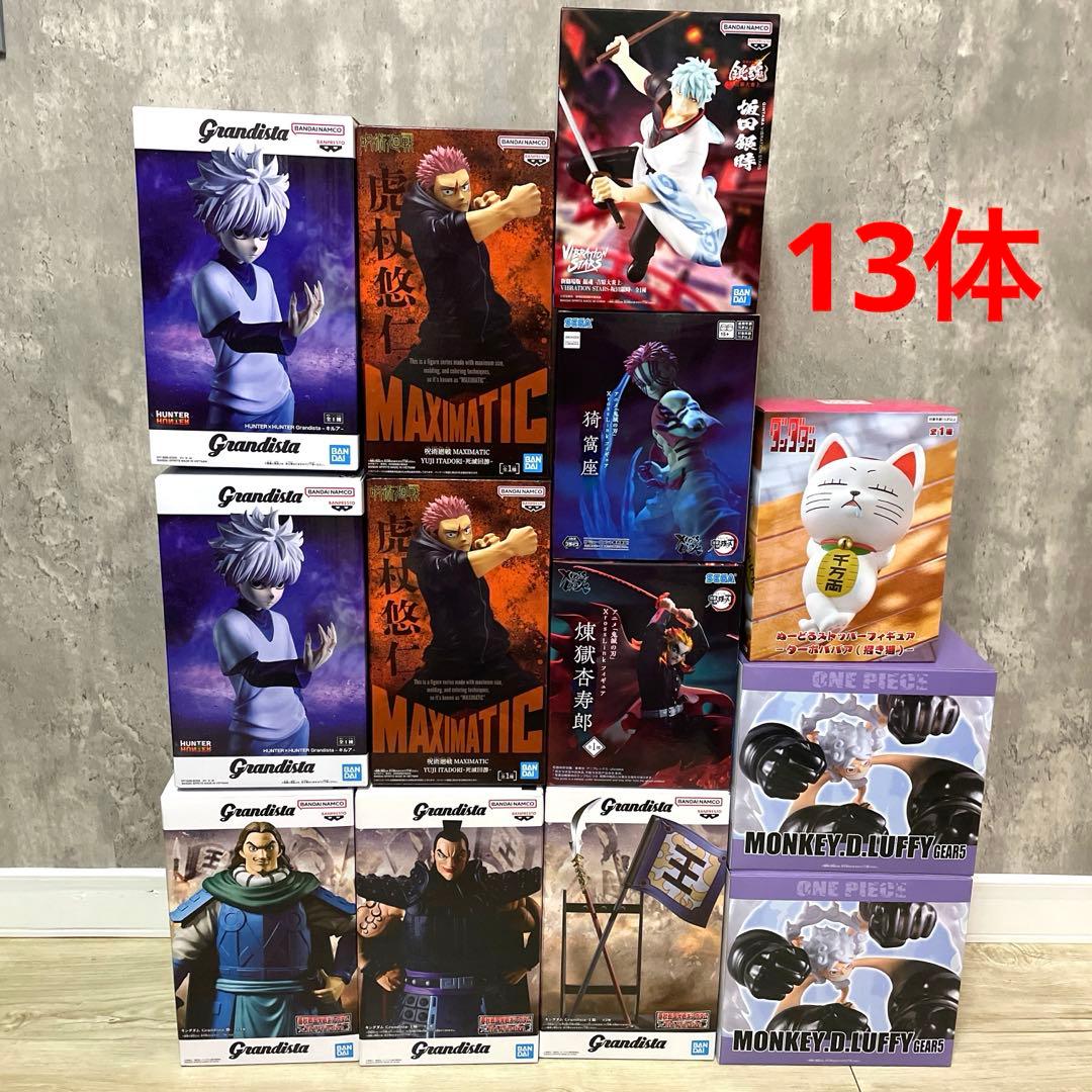 最新　人気　フィギュア　まとめ売りセット　13体　ハンターハンター　鬼滅の刃