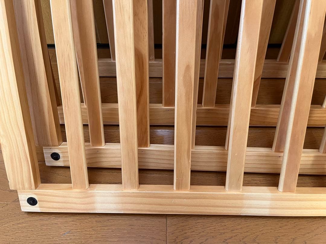 日本育児 木製パーテーション FLEX400-W (不足パーツあり)