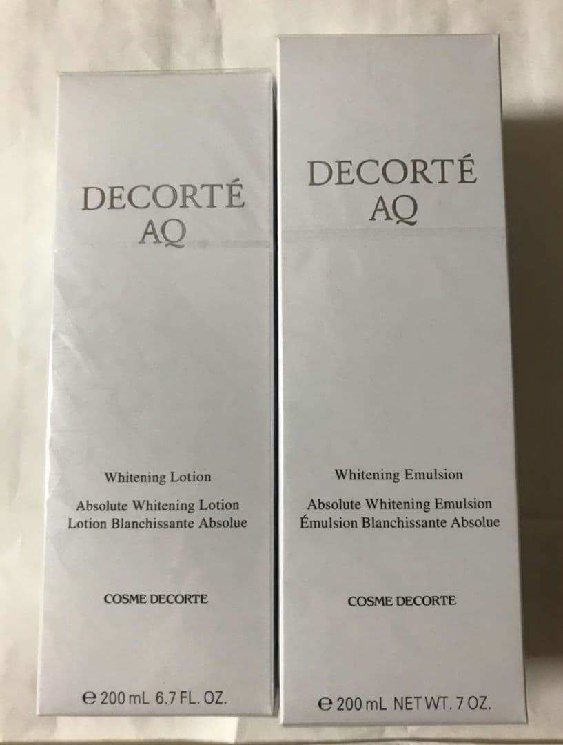コスメデコルテAQ ホワイトニング ローション＆エマルジョンセット