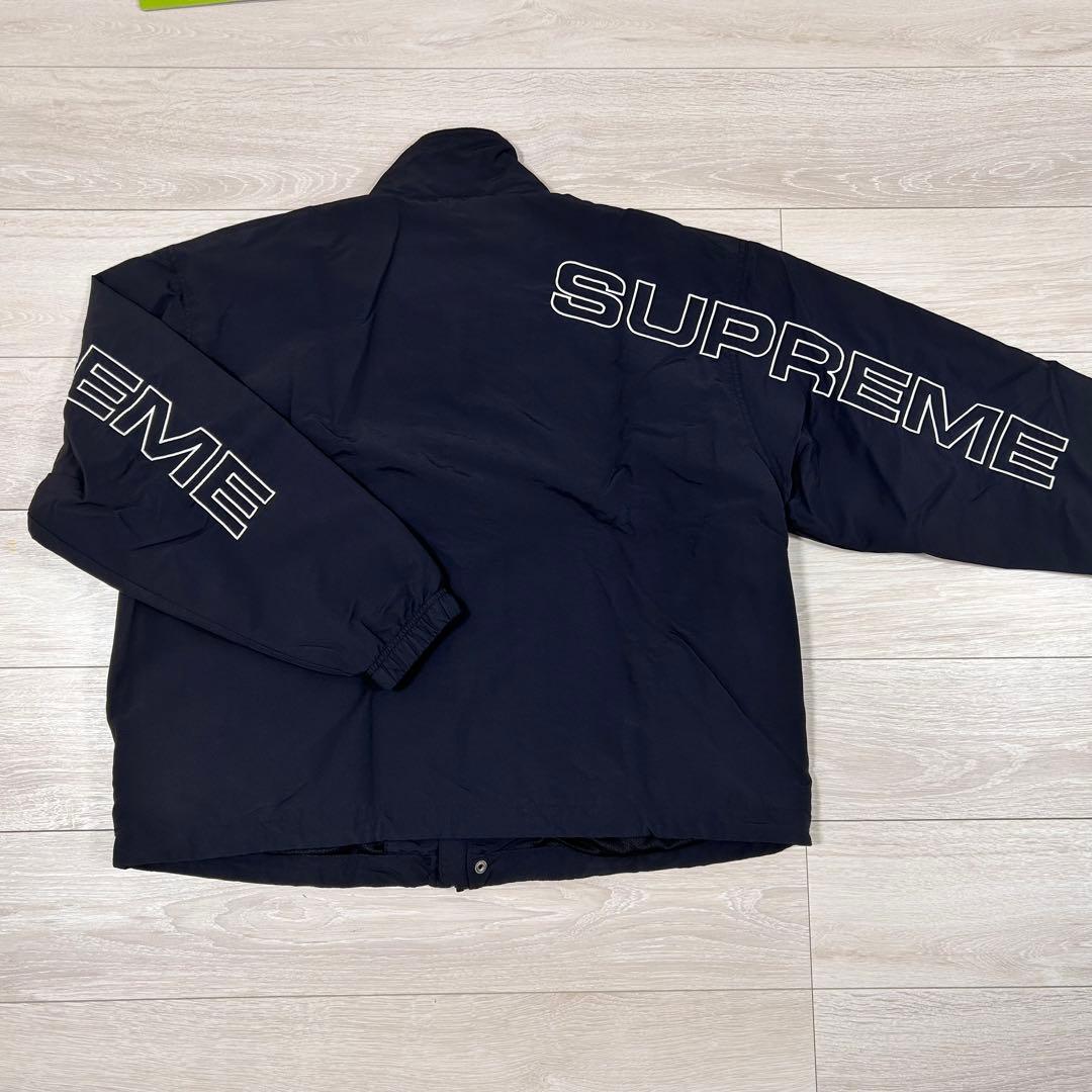ジャケット・アウター supreme SPELLOUT EMBROIDERED SETUP M