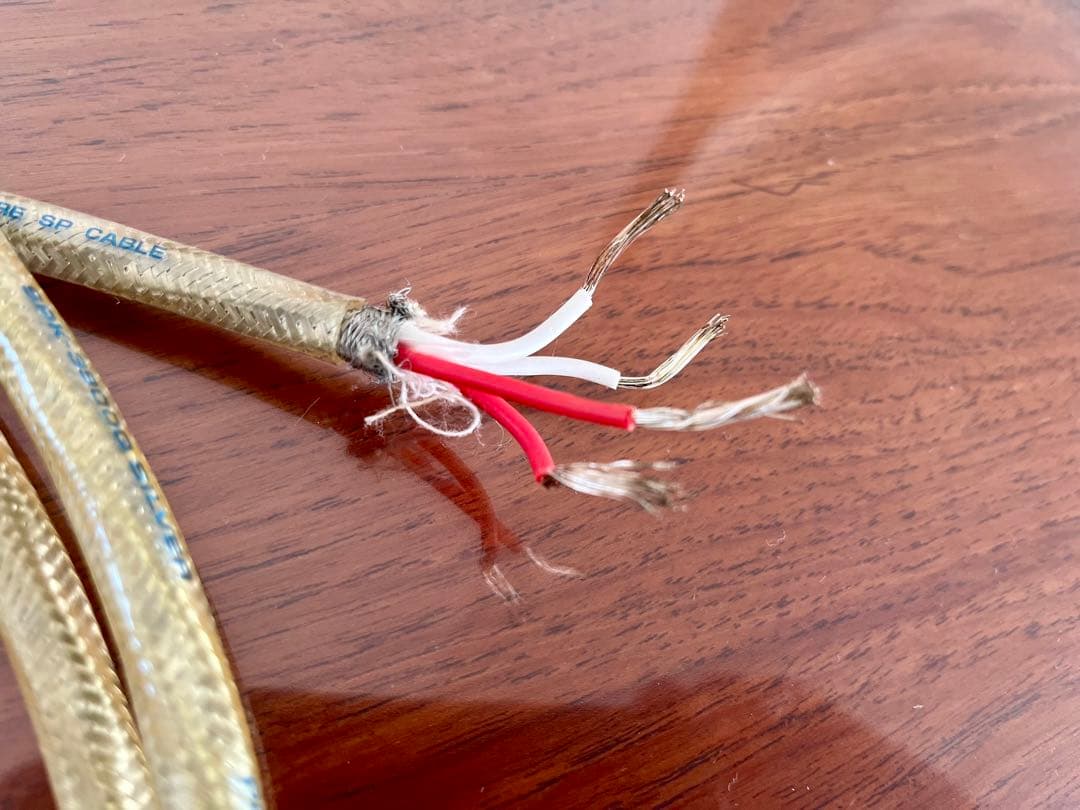 オルトフォン SPK-3900Q スピーカーケーブルペアAIRBOW Yラグ付