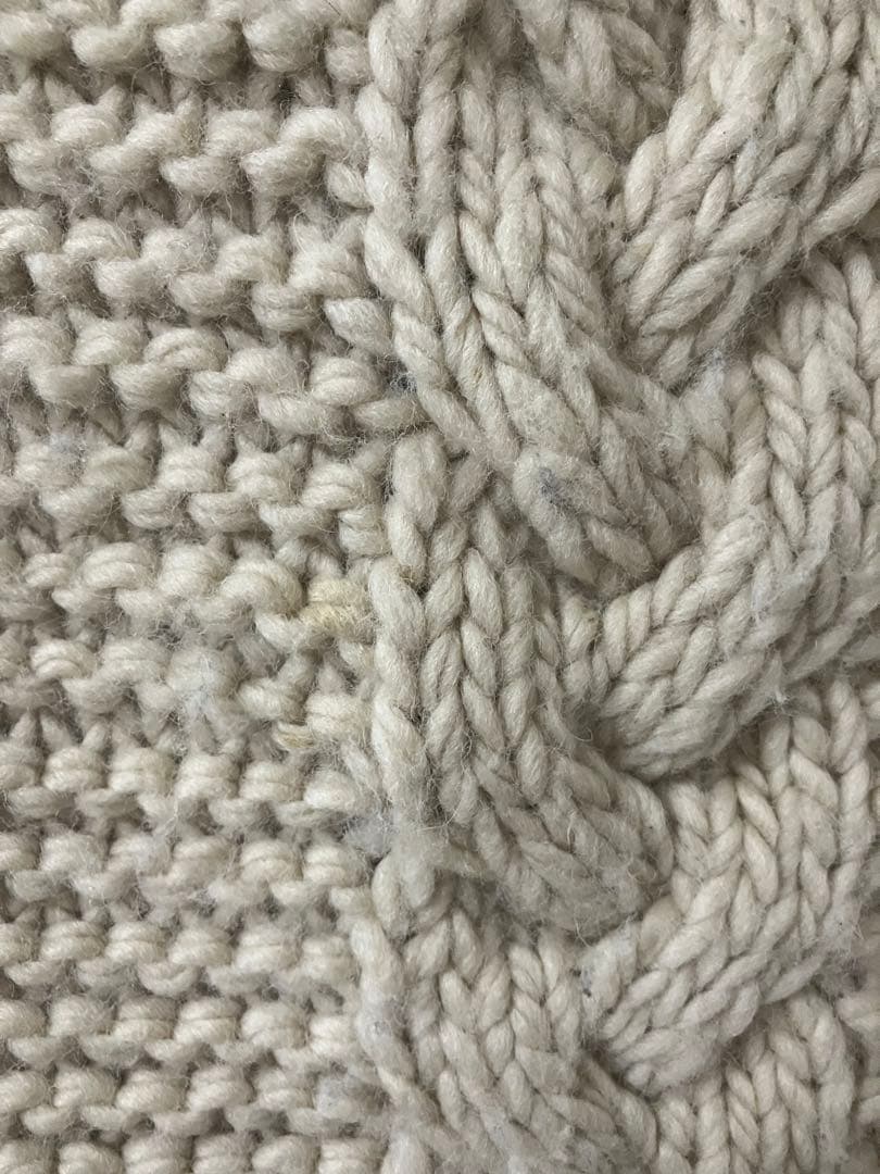 HYKE CABLE-KNIT ケーブルニットクロップドベスト