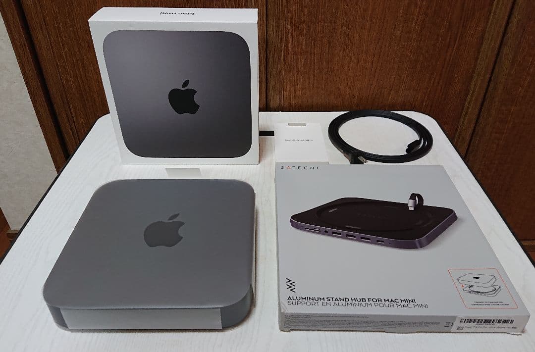 Mac mini 2018 i7 3.2G 6コア メモリー32G SSD1T