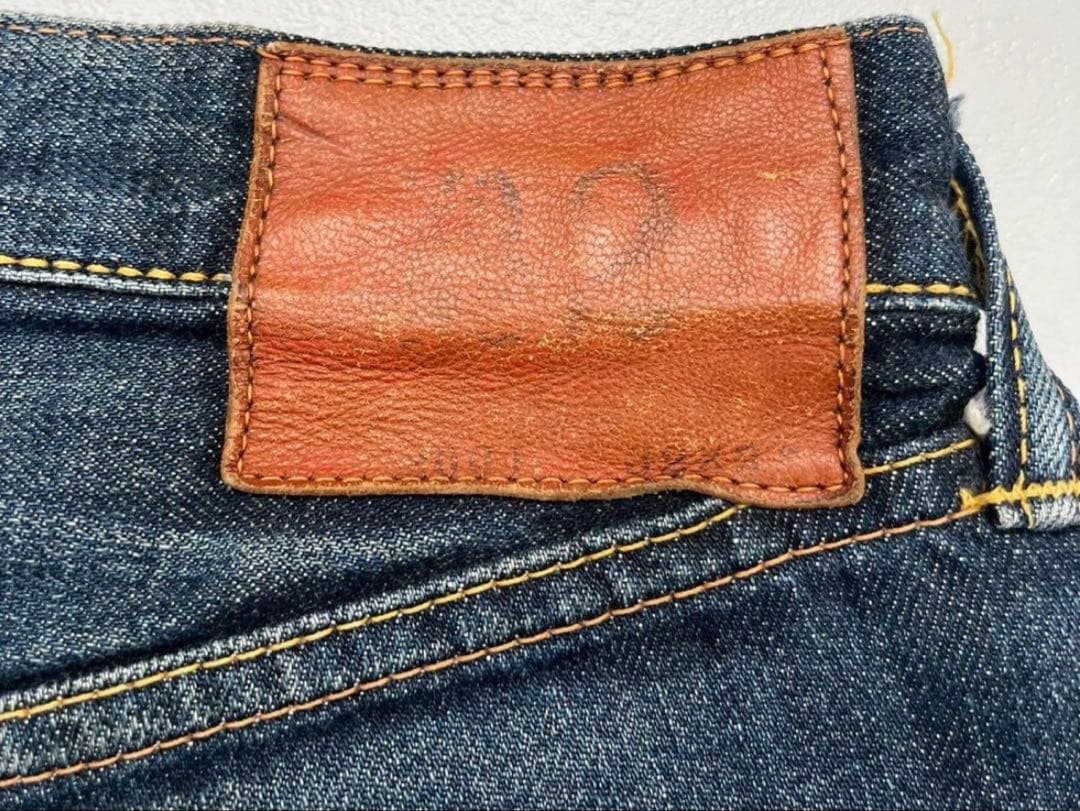 EVISU 赤耳 W32×35 No.2 デニムジーンズ