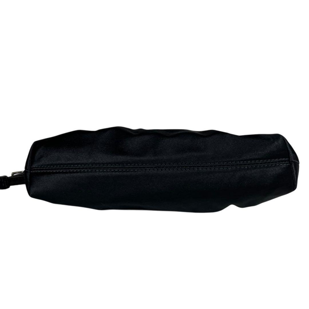 【美品】コーチ クラッチバッグ パーティーバッグ がま口 ブラック 黒