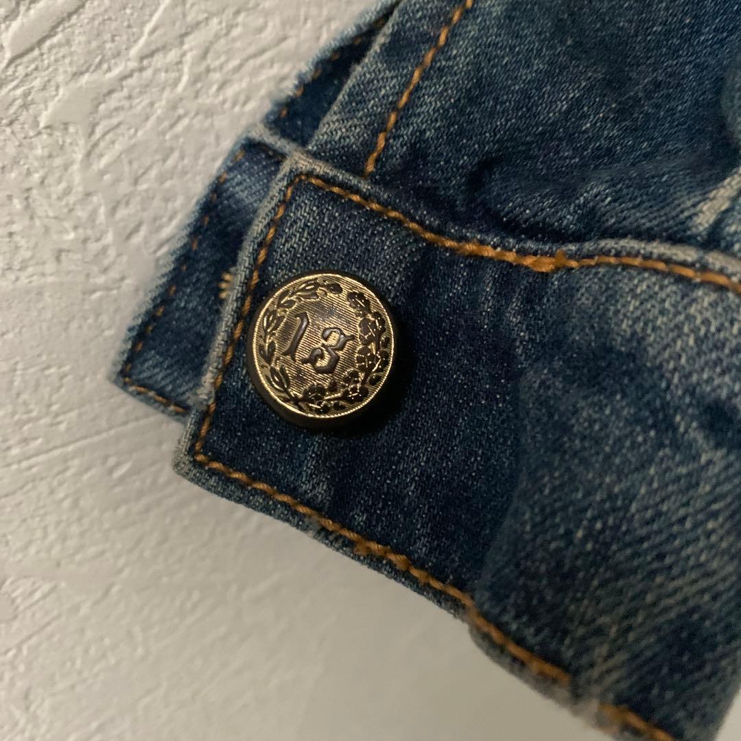 ☆R13 アールサーティーン ファー付 デニムジャケット Gジャン☆