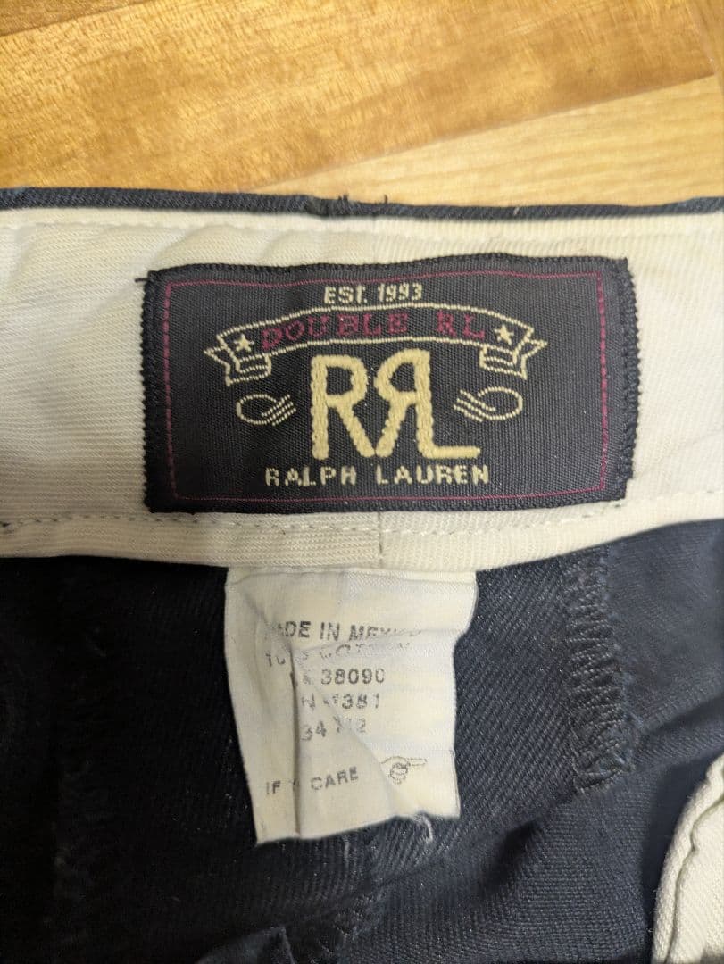 RRL　ラルフローレン ワークパンツ　W34