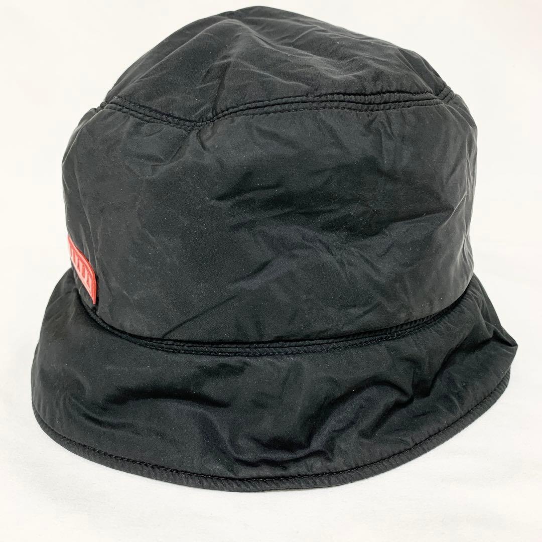 PRADA プラダスポーツ バケットハット ナイロン ブラック M