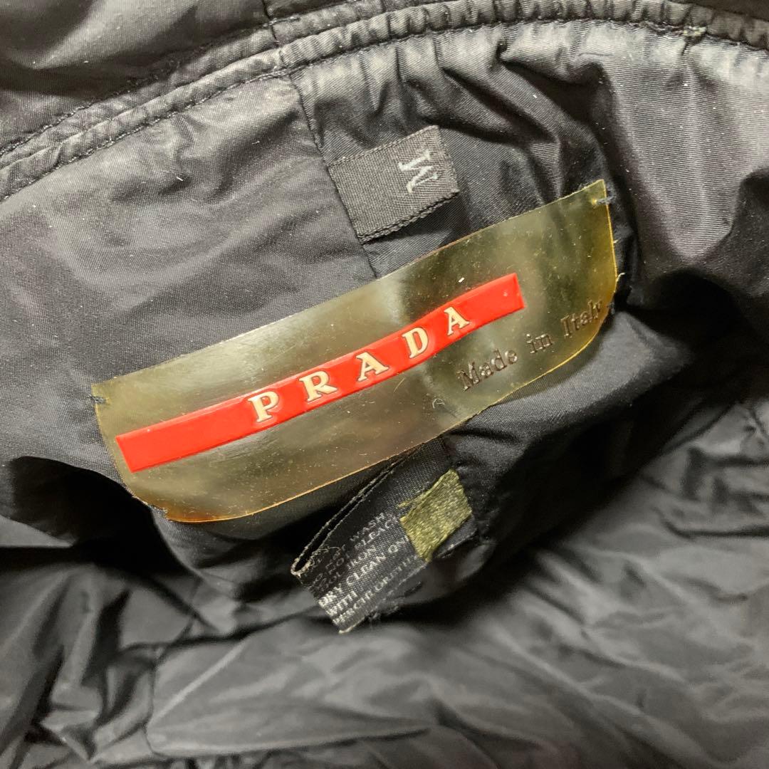 PRADA プラダスポーツ バケットハット ナイロン ブラック M