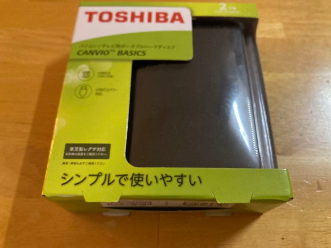 ☆新品未使用☆2TB☆東芝☆CANVIO☆BASICS☆