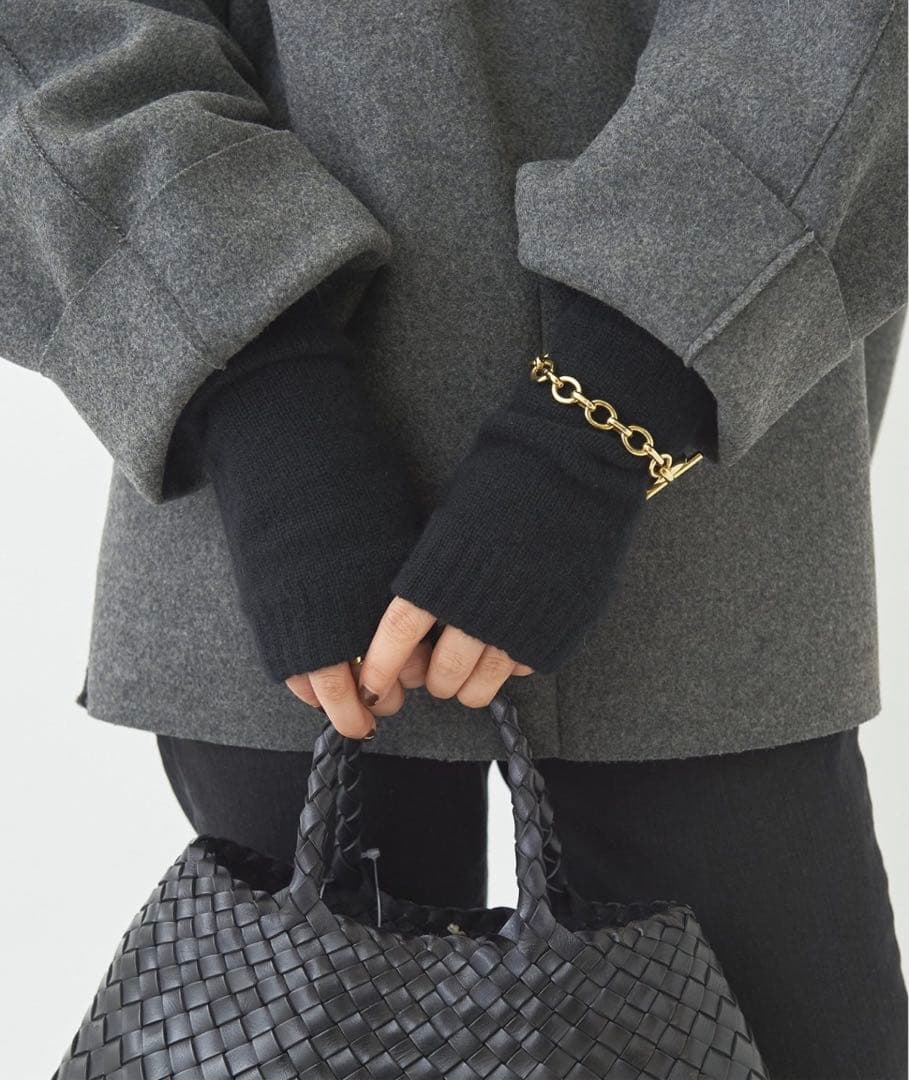 【未使用】JOHNSTONES ジョンストンズ　カシミヤ100% グローブ