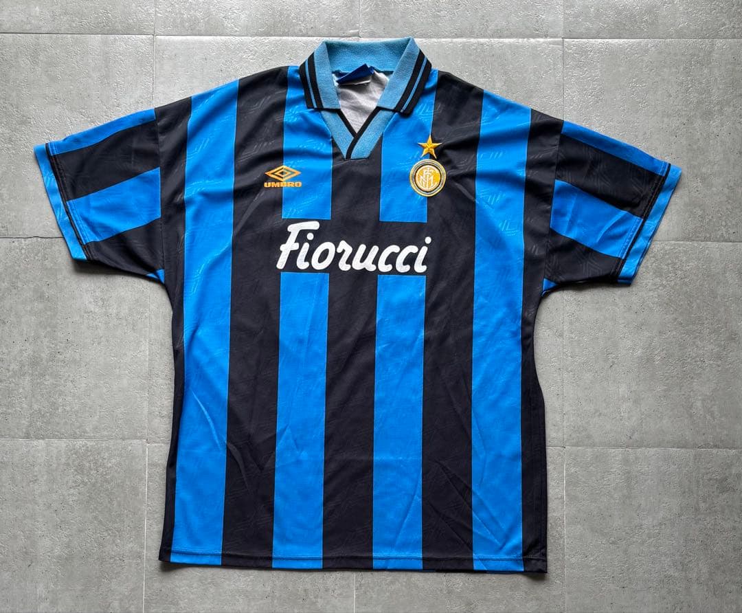 93-94 インテルミラノ　アンブロ　ユニフォーム　正規品　No.10 当時物