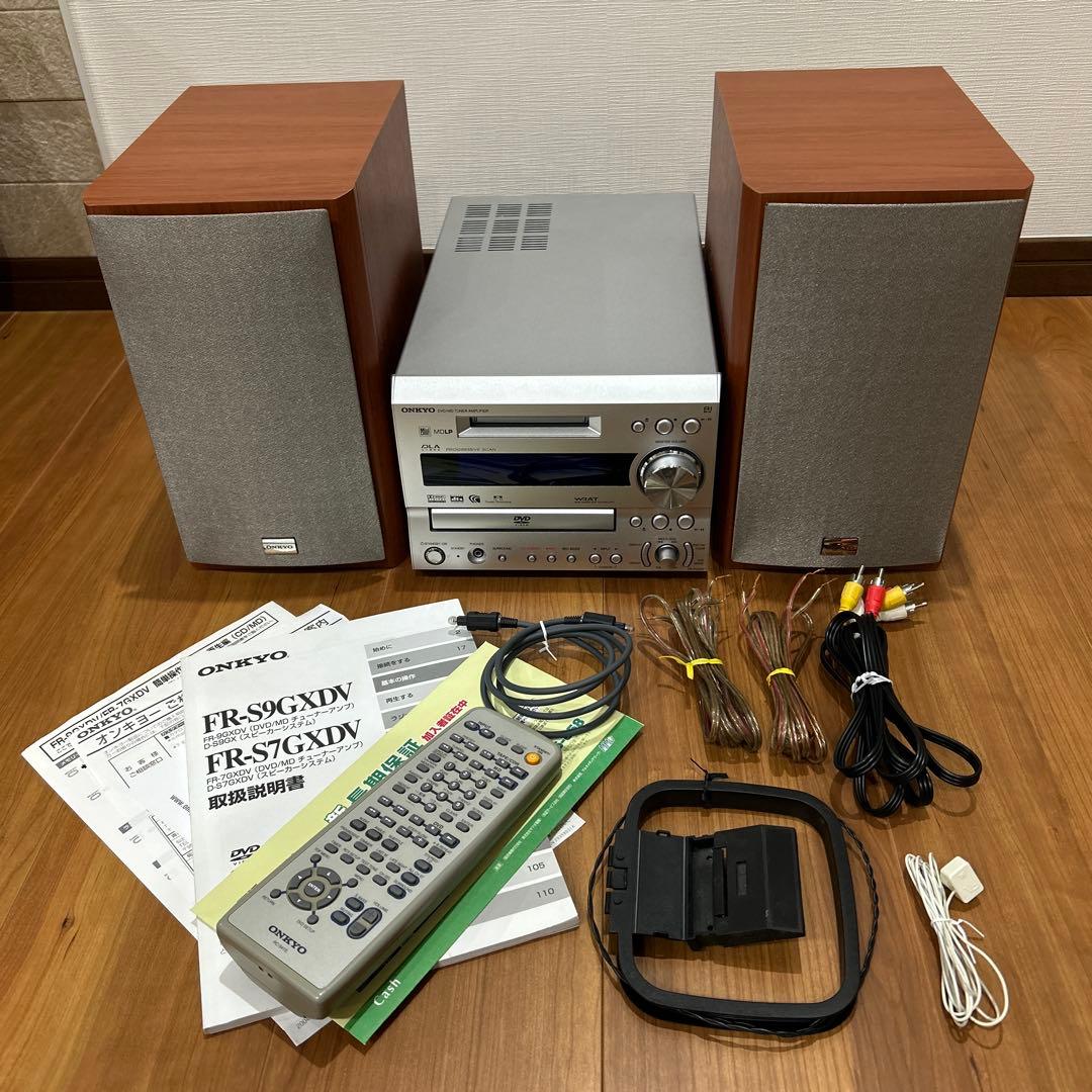 ONKYO コンポ　FR-S7GXDV DVD/MDチューナーアンプ