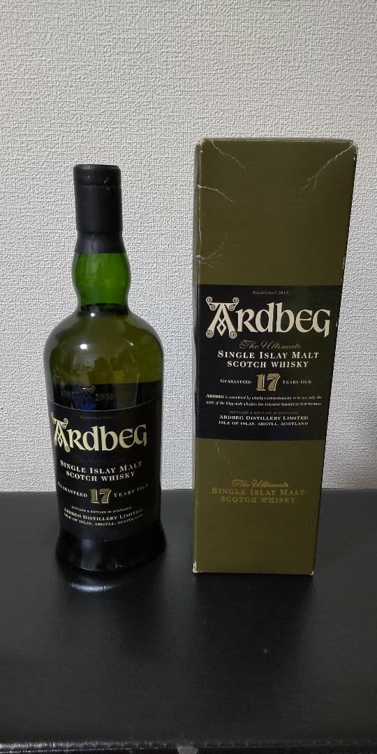 アードベッグ17年旧ラベル　未開封