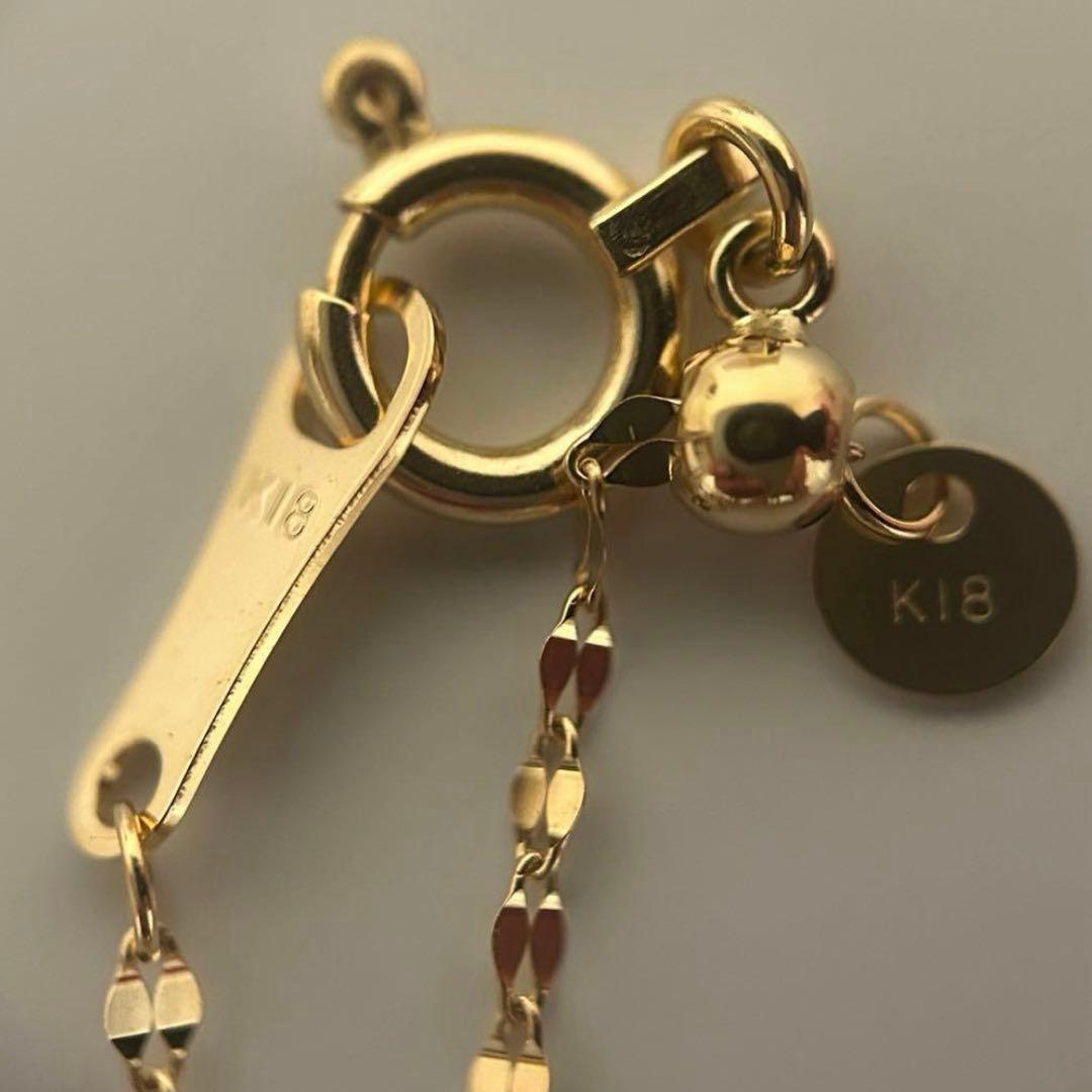 大特価‼️早いもの勝ち！新品 18金 K18 ネックレス 45cm アジャスター