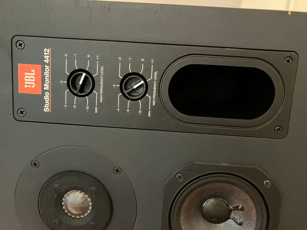 【動作品】JBL 4412 スタジオモニタースピーカーペア（２本セット）