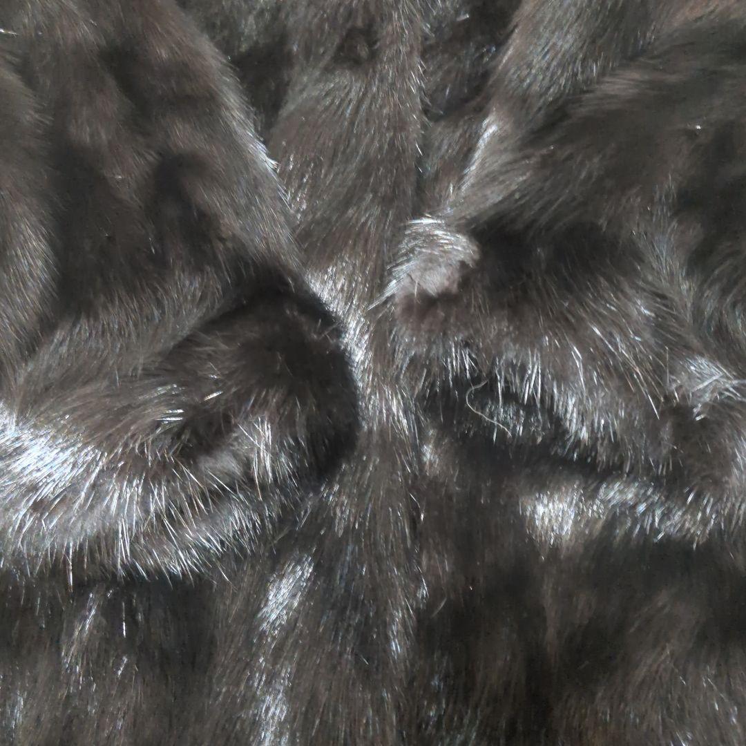 高級ミンク McSable FUR リアルファーコート 11 毛皮 ミンク