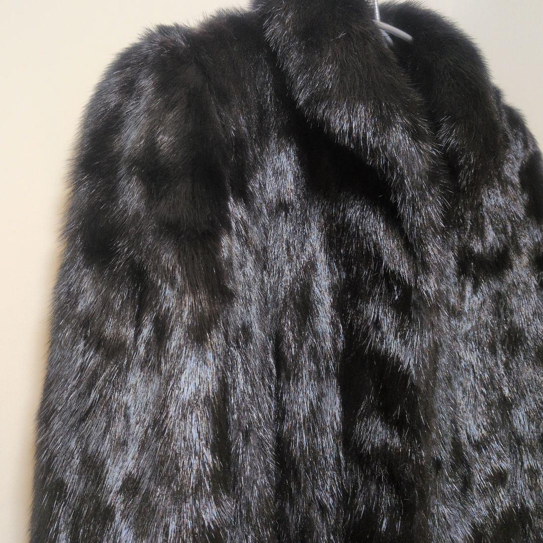 高級ミンク McSable FUR リアルファーコート 11 毛皮 ミンク