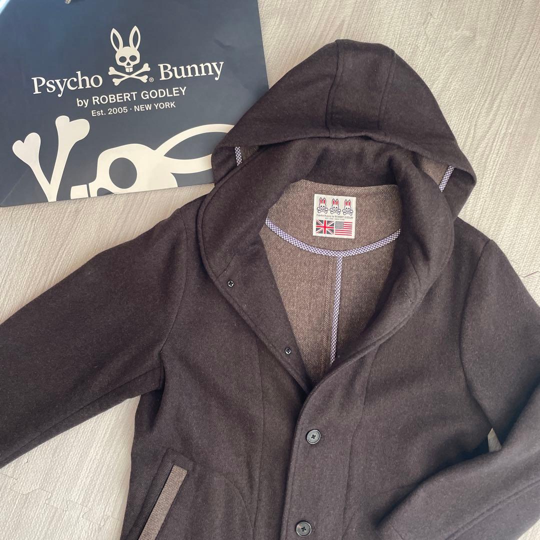 サイコバニー　メンズ　ダッフルコート　 ほぼ未使用　L