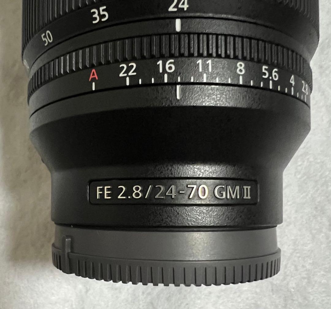【極美品】SonyFE24-70mmF2.8GMⅡズームレンズSEL24