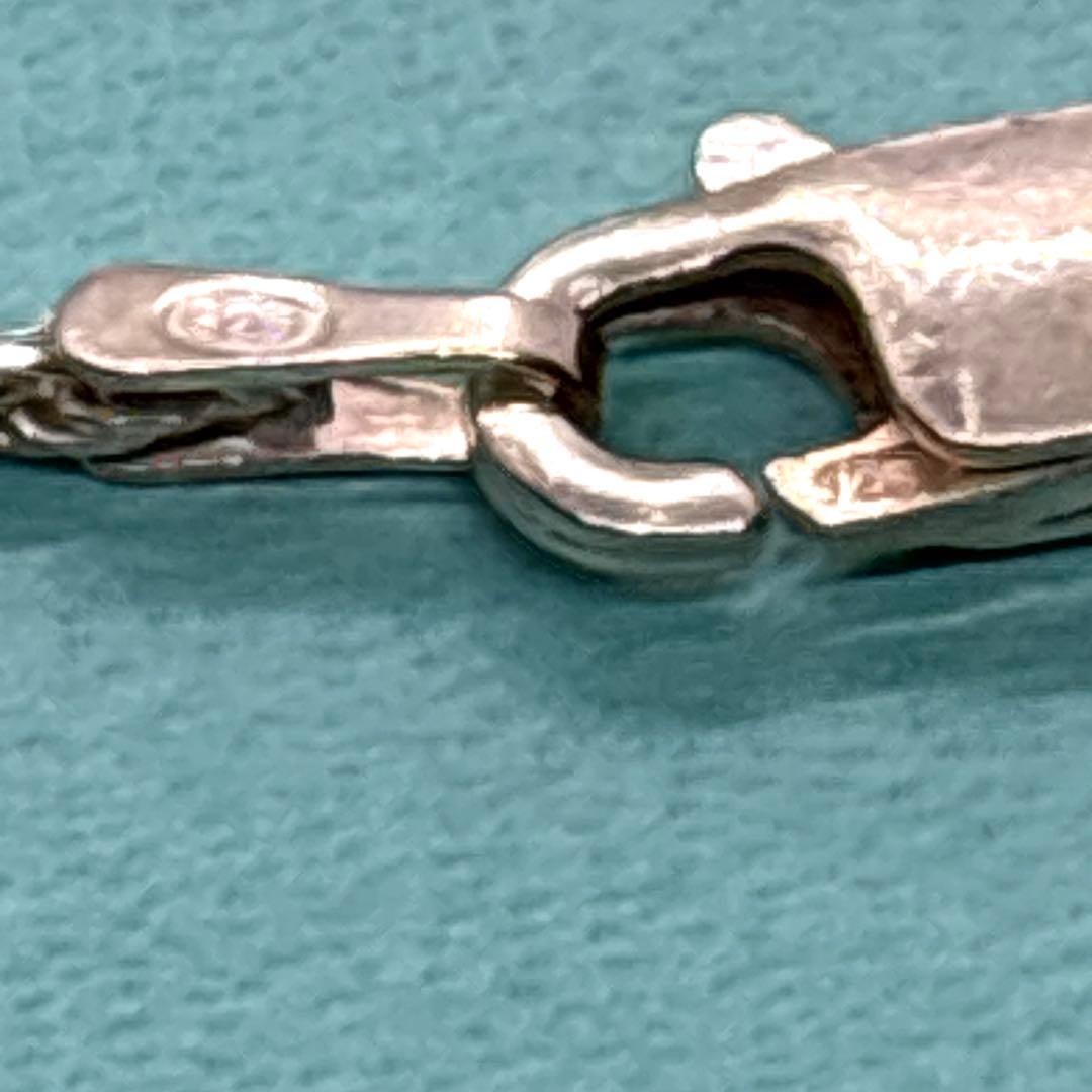 極美品 ティファニー ツイストチェーン ネックレス シルバー 925 刻印
