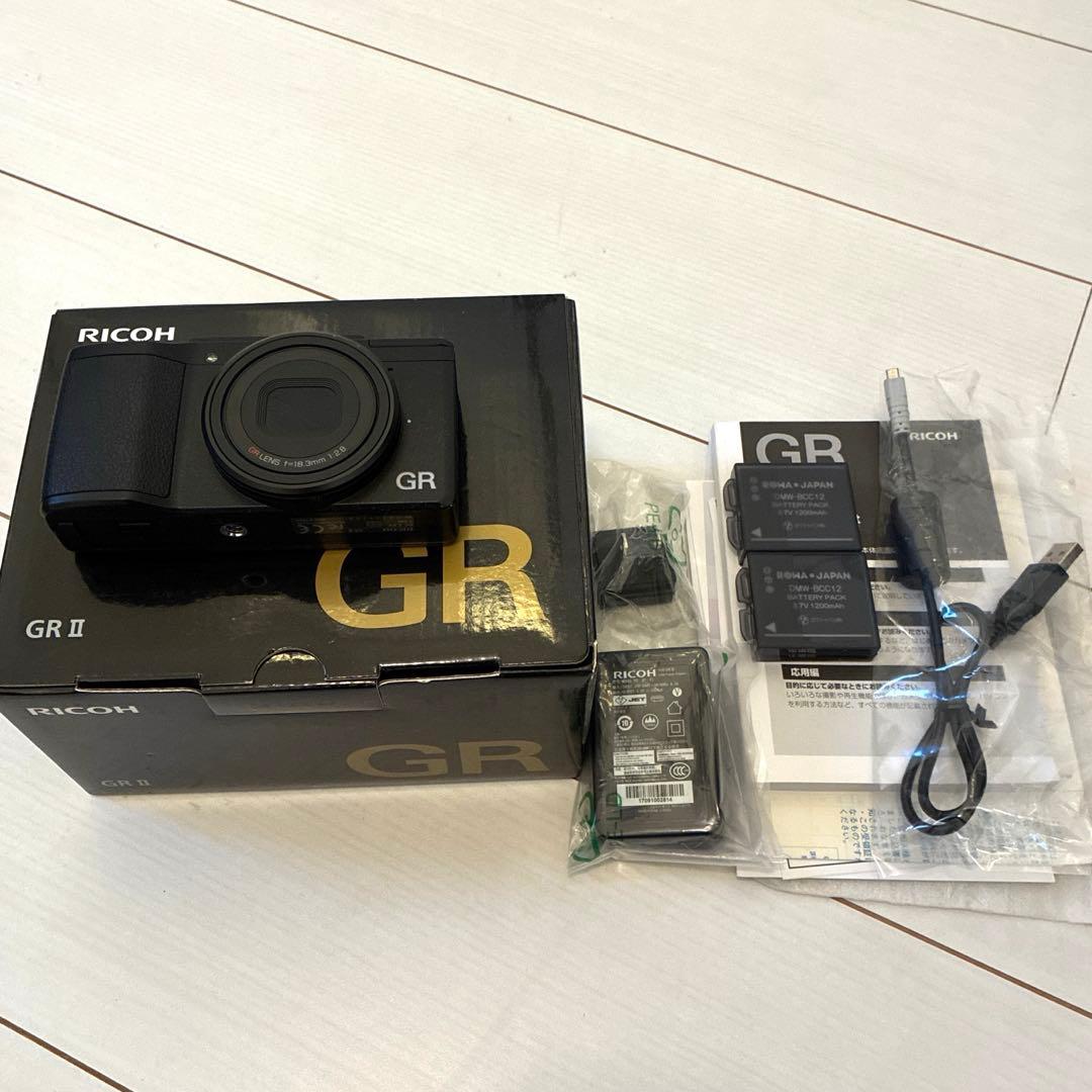 RICOH GRⅡ リコー GR2 ショット数331 付属品完備