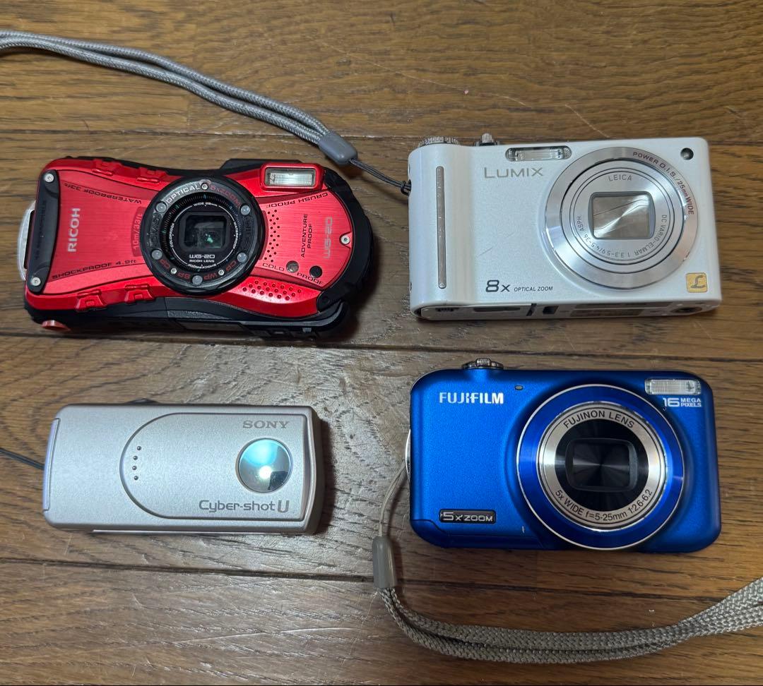 デジタルカメラ4台セット. ジャンク