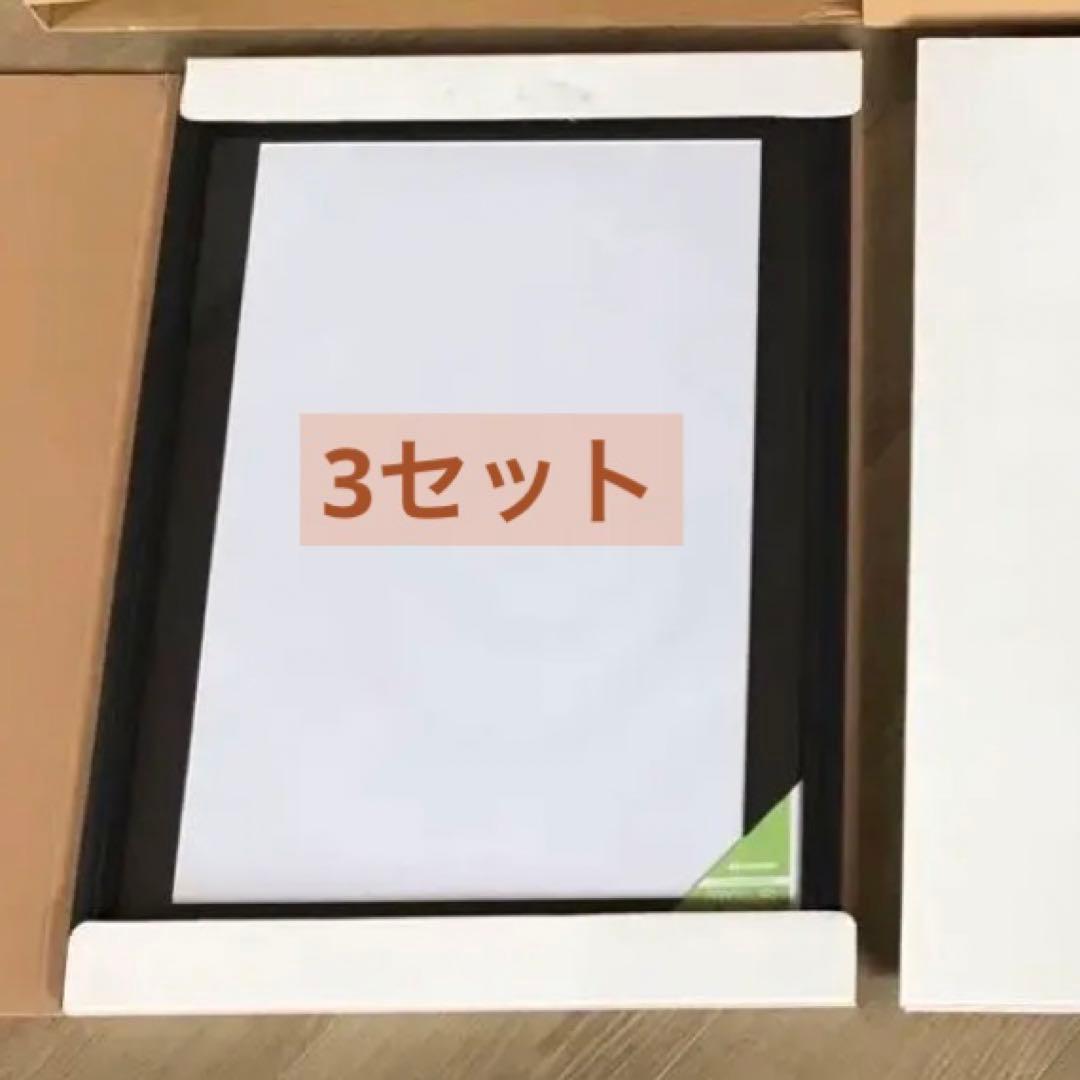 【未使用】HAKUBA A3ノビ　額縁　3点
