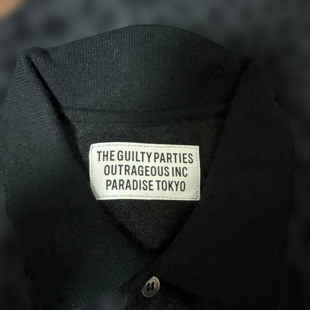 WACKO MARIA ワコマリア ポロ ニット レオパード