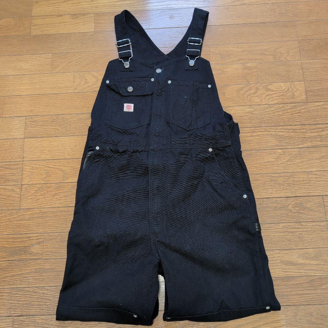 ネイバーフッドダブルニーブラックオーバーオール